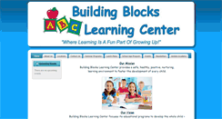 Desktop Screenshot of buildingblockslearningcenter.com